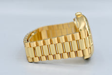 Rolex Day Date 40 Yellow Gold Ombré Green Dial 228238 2025