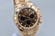Rolex Cosmograph Daytona Everose Gold Chocolate Dial 116505 2023